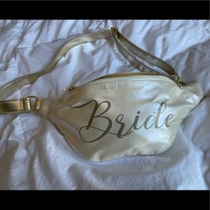 Ivory Bride Fanny Pack Bridal Bachelorette Purse